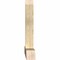 Ekena Millwork Portland Rough Sawn Timber Gable Bracket, Douglas Fir, 72"W x 42"H x 6"D x 6"F, 14/12 Pitch GBW072X42X0606POR00RDF - alternate 3